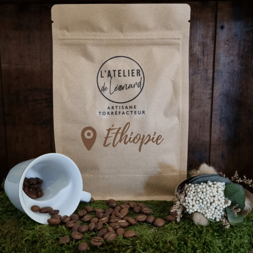 café grand cru - ethiopie L'Atelier de Leonard Séné Vannes