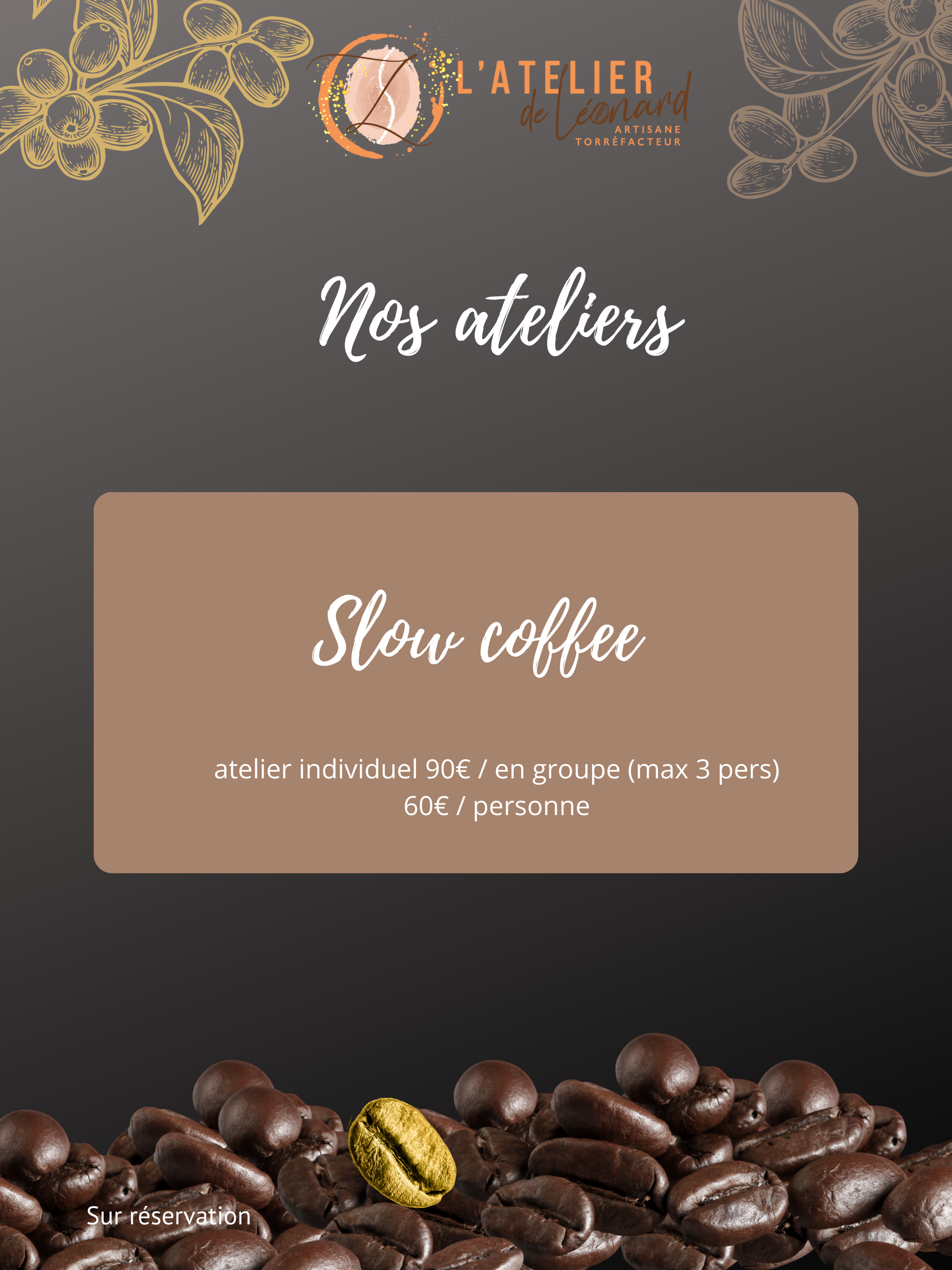 Atelier - Slow coffee
